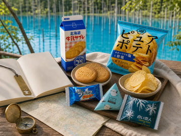 FUJIRI Hokkaido snacks by Biei Blue Pond