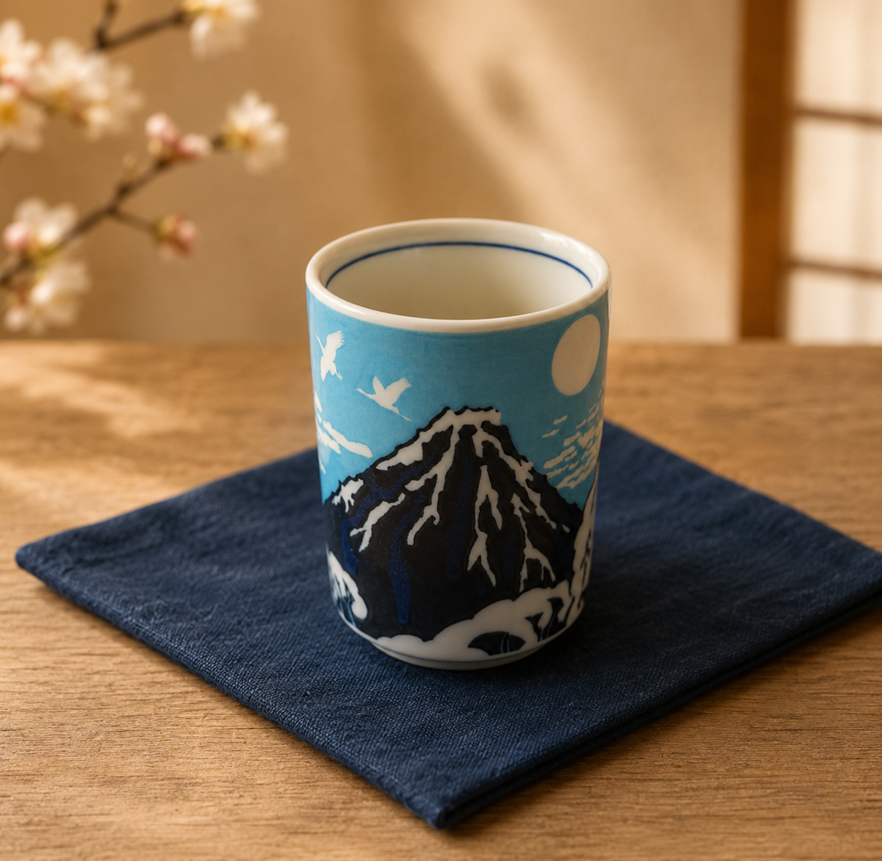 Mino ware yunomi teacup gift