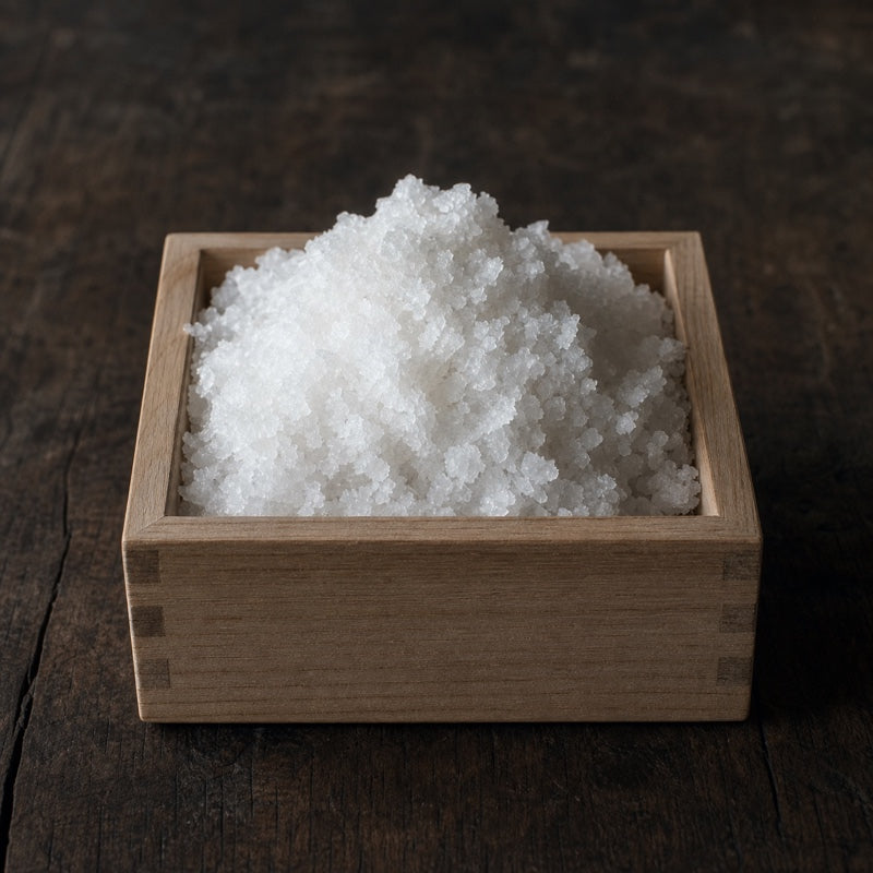 Noto agehama hand-poured salt