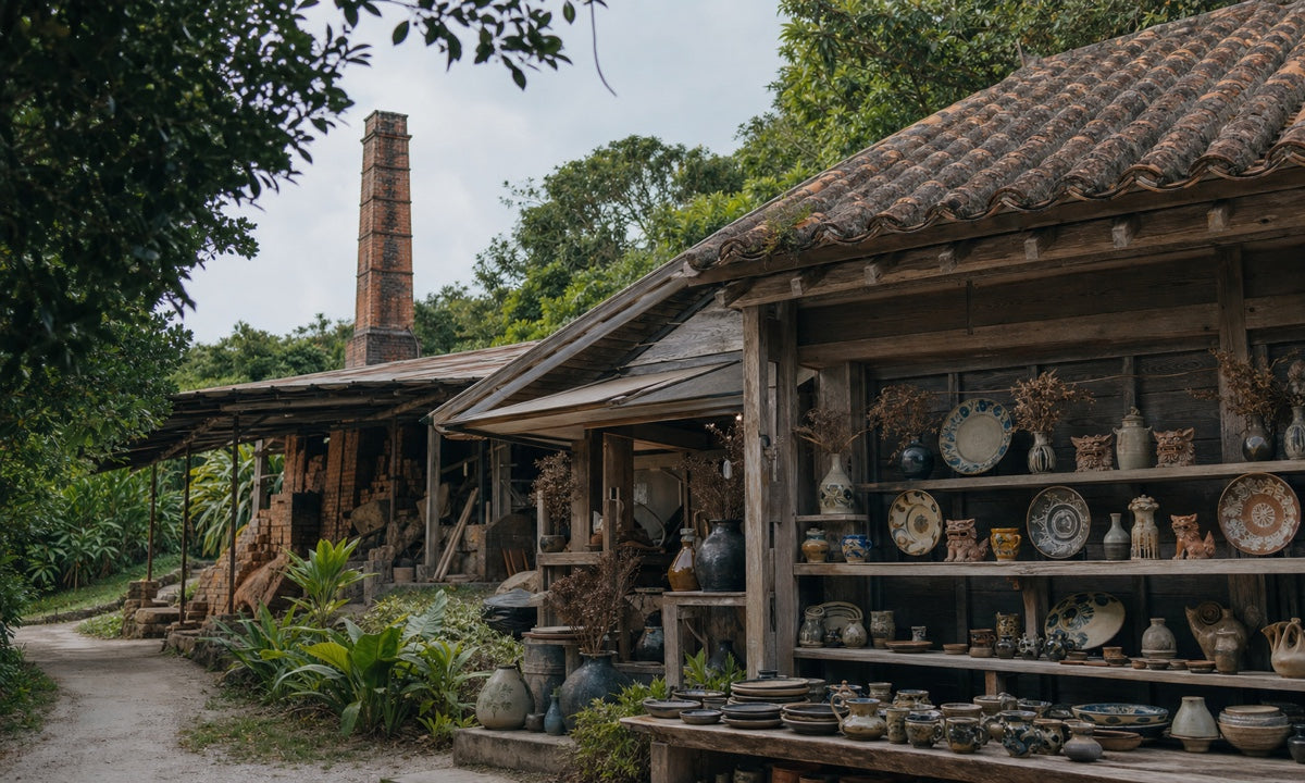 Yomitan Yachimun pottery village
