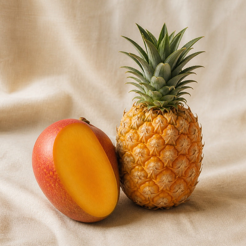 Okinawan mango and pineapple