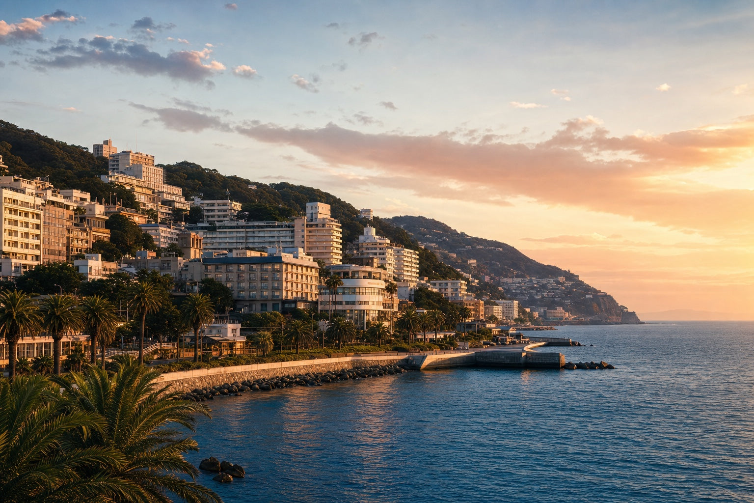 Atami — retro hot spring town facing the bay